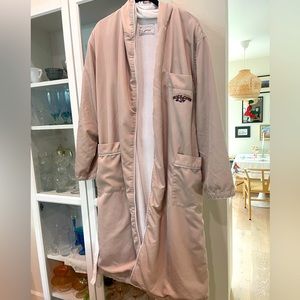 Monarch Cypress Luxury Tan Plush Spa Robe Size Large